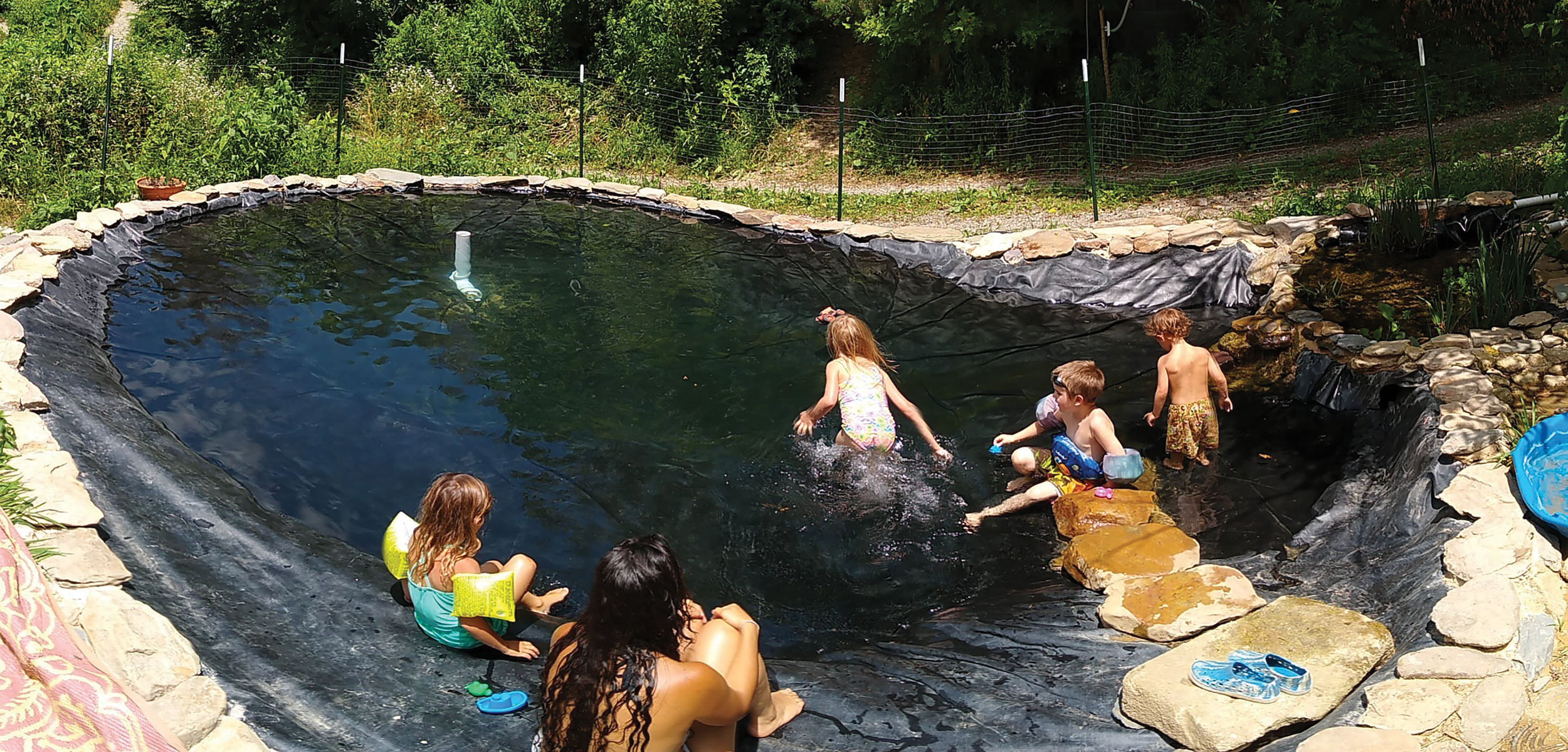 Earth Bag Pool Construction Mother Earth News